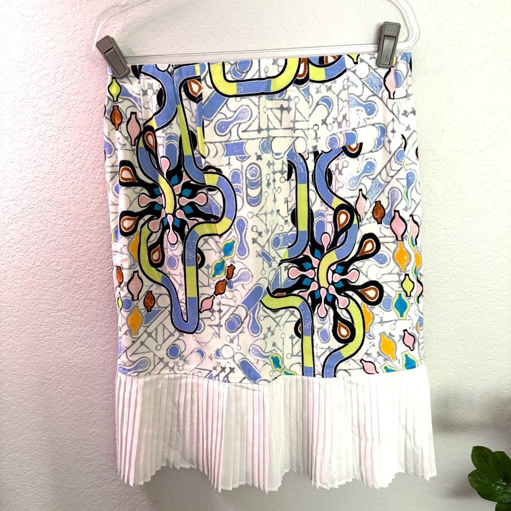 One-of-a-Kind Tailor-Made Skirt Handmade in Europe Size L  Elastic Waistband - Picture 2 of 11